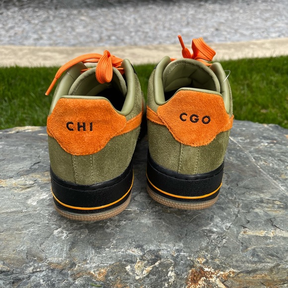 NIKE AIR FORCE 1 LOW BY YOU Green Sneakers | 9.5 - Picture 4 of 16